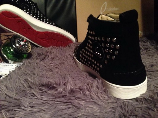 Christian Louboutin High-Top Fashion Men Shoes--007